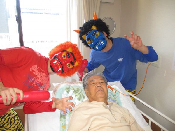 居室へ訪問 居室へ訪問