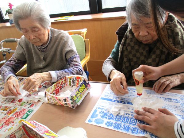 2/5 梅の花作り➀ 2/5 梅の花作り➀