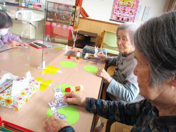 雛コースター作り② 雛コースター作り②